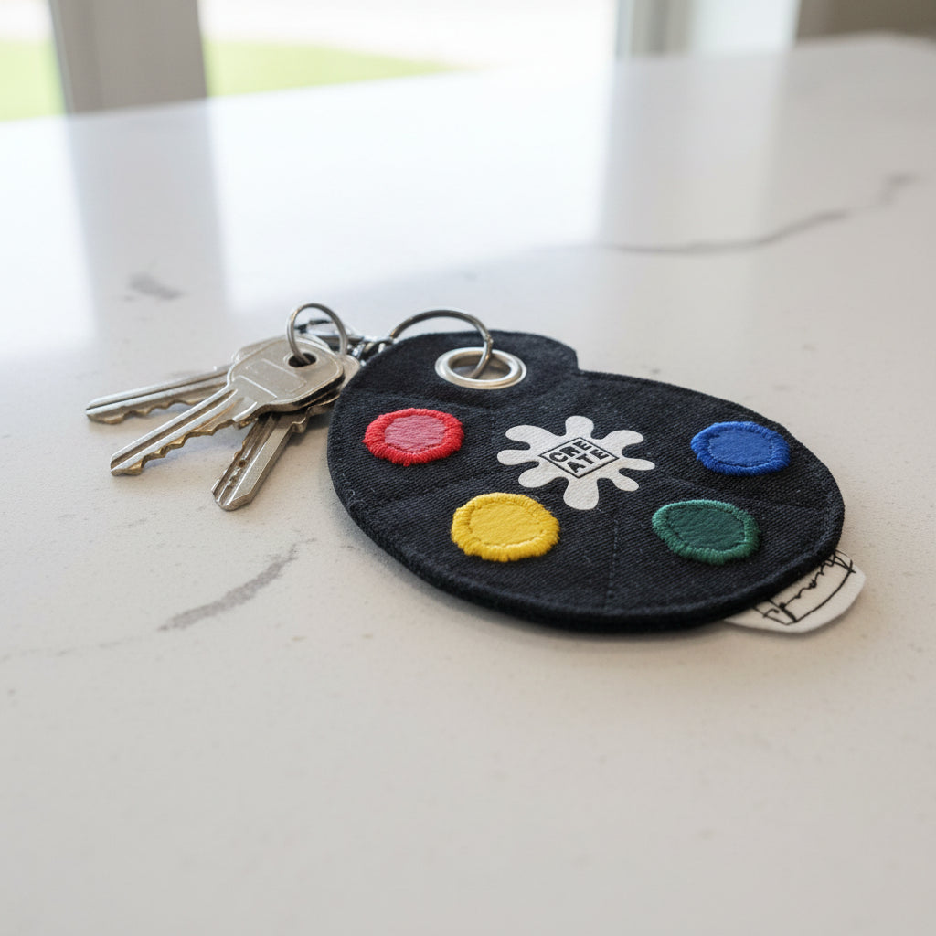 Color Palette Keychain