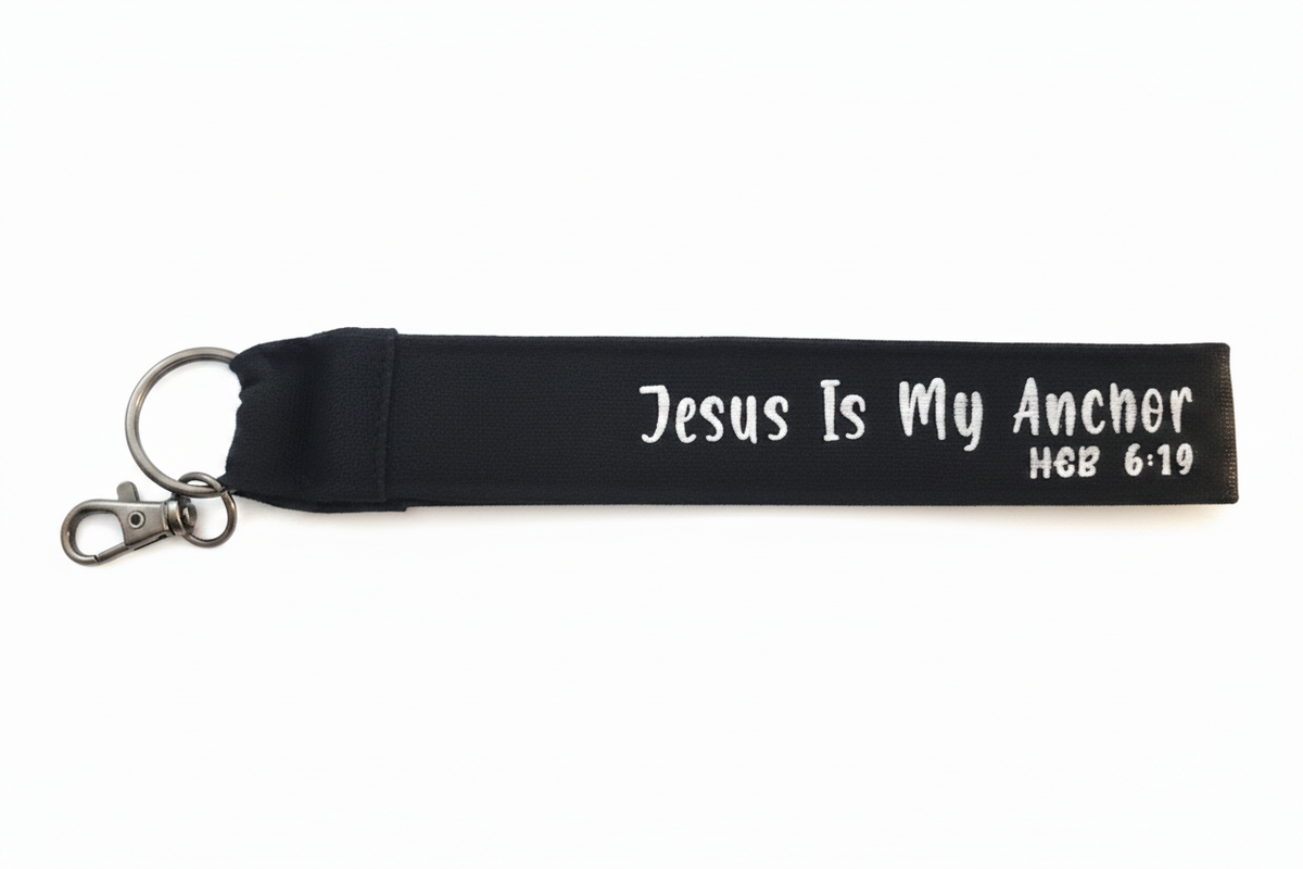 Key Fob with text