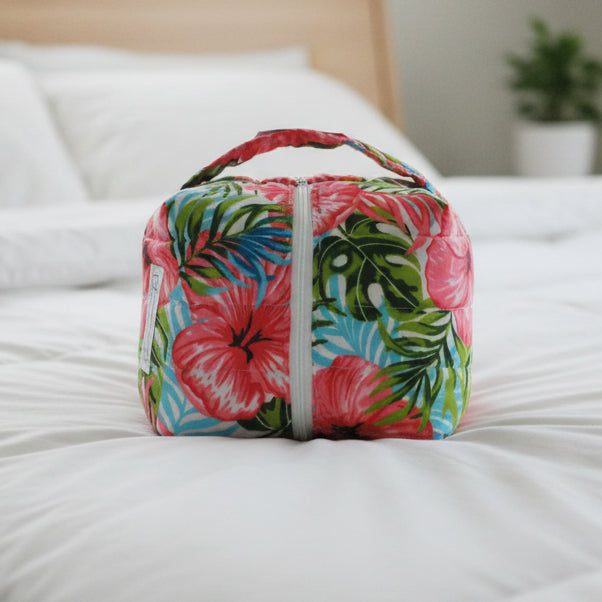 Quilted MakeUp/ Accessory Bag