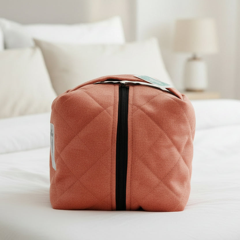 Quilted MakeUp/ Accessory Bag