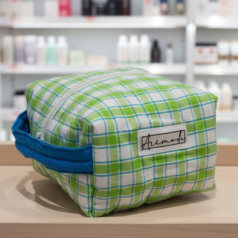 Quilted MakeUp/ Accessory Bag