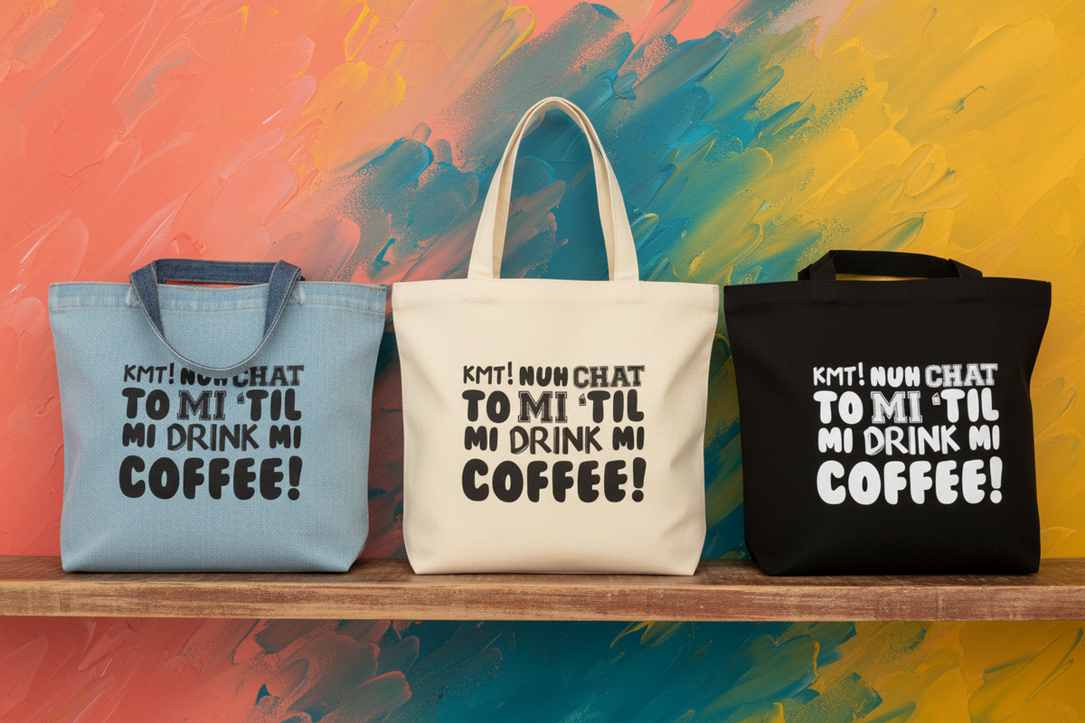 PRINTED TOTES