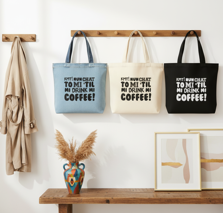 PRINTED TOTES
