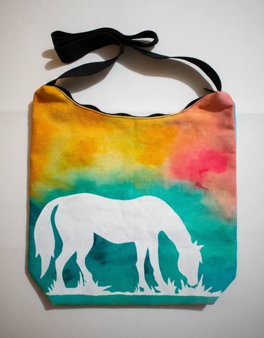 Hand Painted Canvas Bag